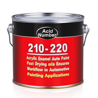 Good price Acid Number 210-220 Acrylic Enamel Auto Paint Fast Drying Formula Ensures Workflow in Automotive Painting Applications online