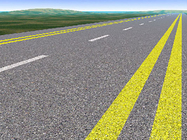 SA-902 Thermoplastic Road Markings Paint Solid Acrylic Resin Good Adhesion And Flexibility