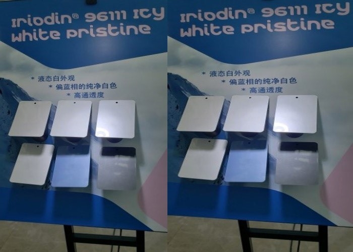 High Viscosity Mirror Effect Ink Transparent Good Adhesion With PET / PMMA